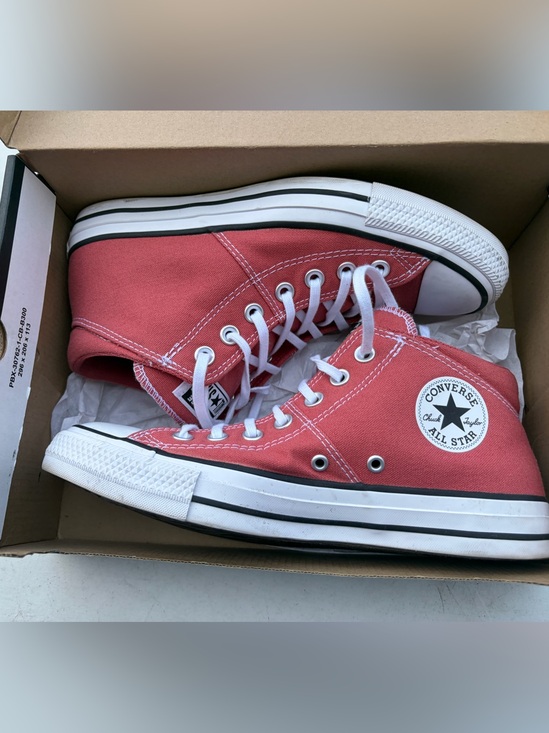 Converse Shoes - Converse High Top Sneakers - Coral Pink Canvas
